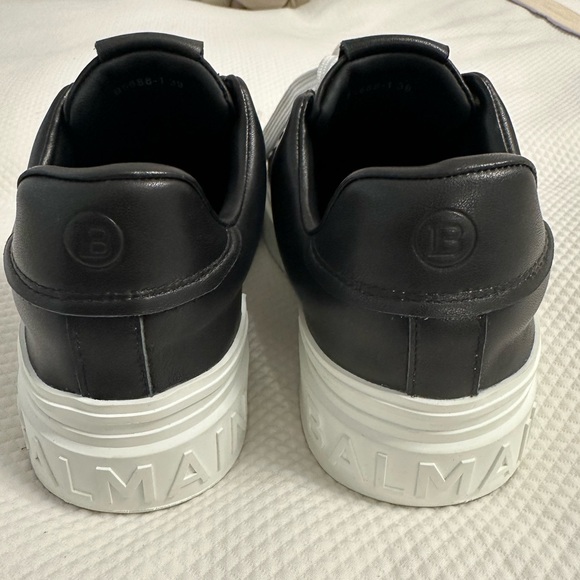 Balmain B-Court Sneakers, Size 39, Black - Picture 8 of 8